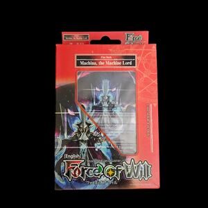 Force of Will TCG Machina the Machine Lord Fire Deck English Sealed
